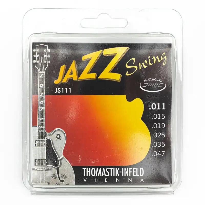 Reduced Price Thomastik-Infeld JS111 Jazz Swing Flatwound 11-47 Electric Guitar Strings