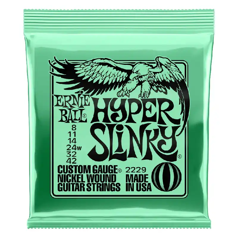 Ernie Ball 2229 Hyper Slinky 8-42 Electric Guitar Strings Deal