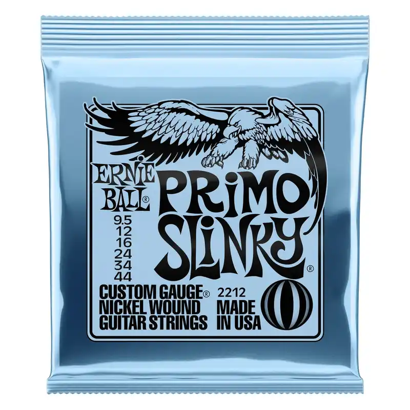 Popular Ernie Ball 2212 Primo Slinky 9.5-44 Electric Guitar Strings
