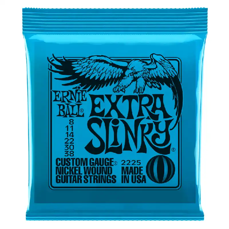 Reduced Price Ernie Ball 2225 Extra Slinky 8-38 Electric Guitar Strings