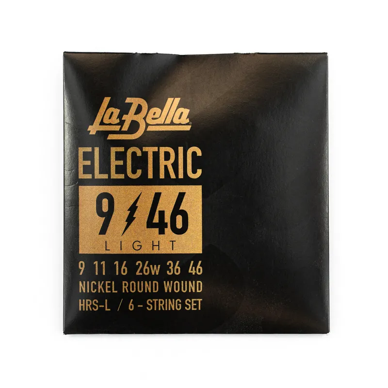 Budget La Bella HRS Nickel-Plated Electric Guitar Strings 9-46 Light