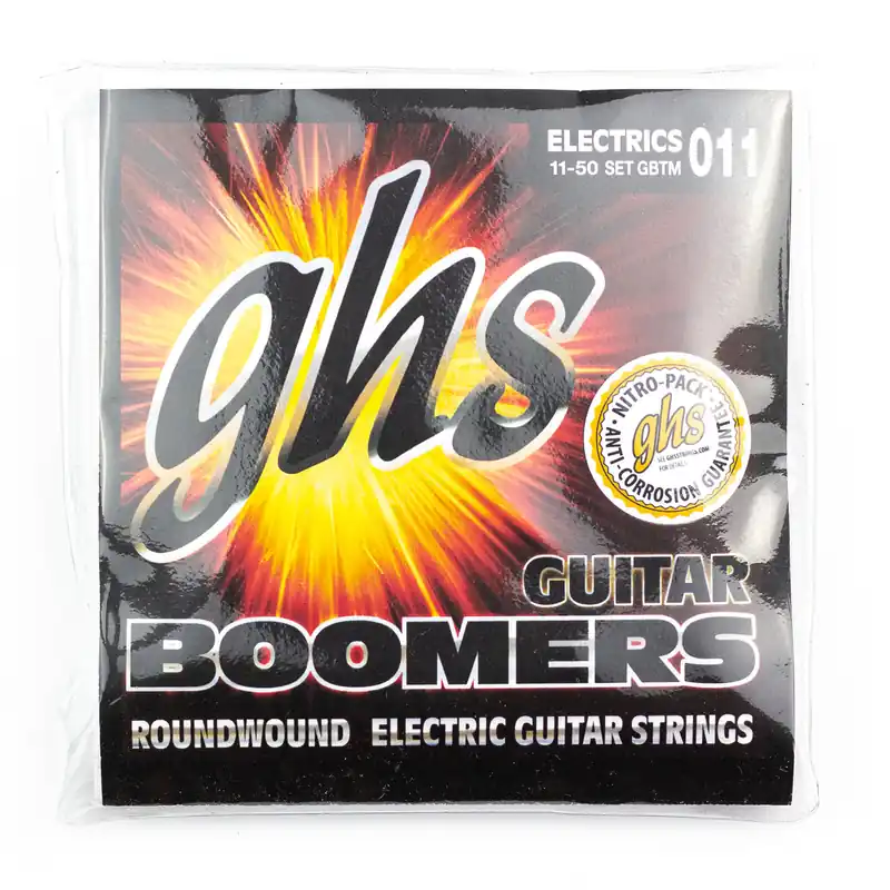 GHS Boomers Dynamite Nickel Alloy 11-50 Electric Guitar Strings, True Medium Weekend Sale