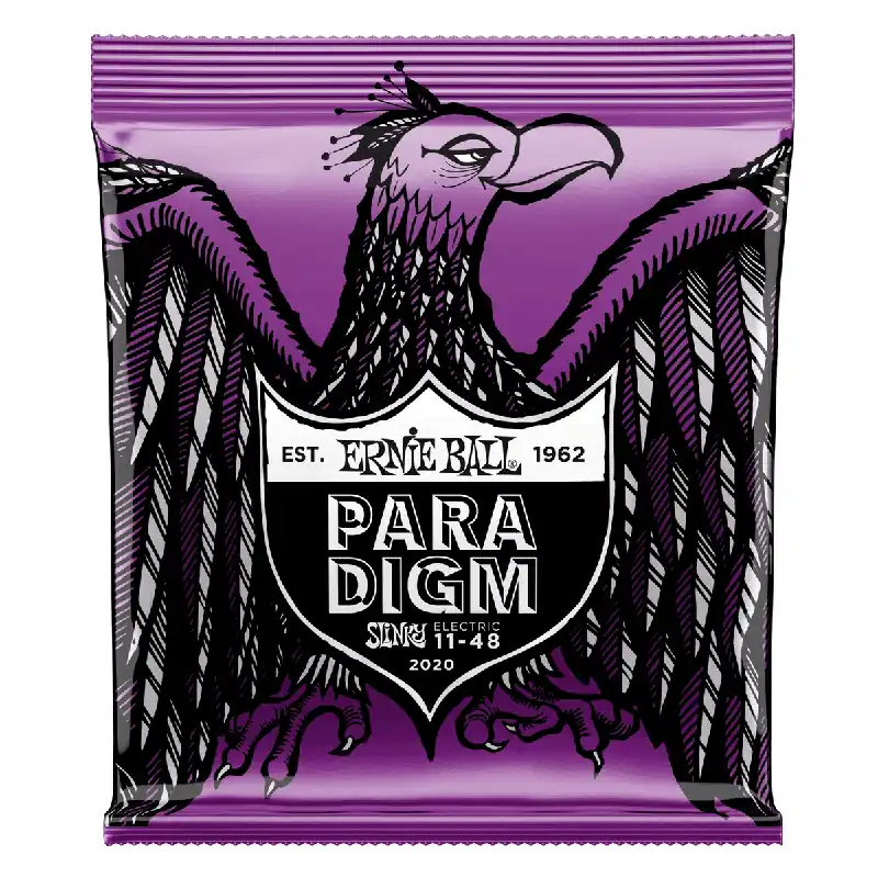 Ernie Ball Paradigm Power Slinky 11-48 Electric Guitar Strings Shop Now