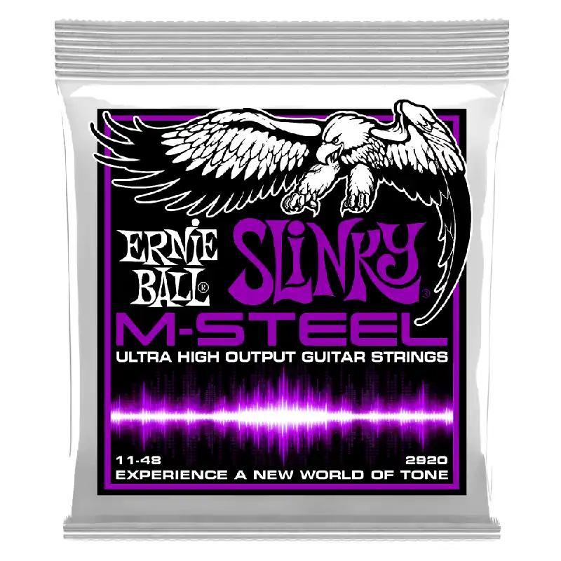 Last Chance Ernie Ball M-STEEL Power Slinky Cobalt 11-48 Electric Guitar Strings
