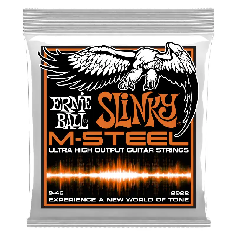 Ernie Ball M-STEEL Hybrid Slinky Cobalt 9-46 Electric Guitar Strings Limited Edition