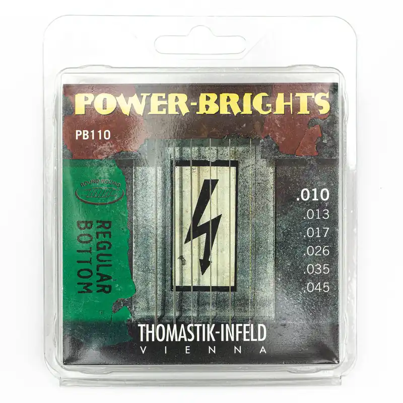 Best Seller Thomastik-Infeld PB110 Power-Brights 10-45 Electric Guitar Strings