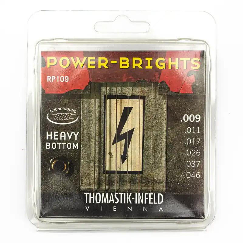 Brand New Thomastik-Infeld RP109 Power-Brights 9-46 Electric Guitar Strings