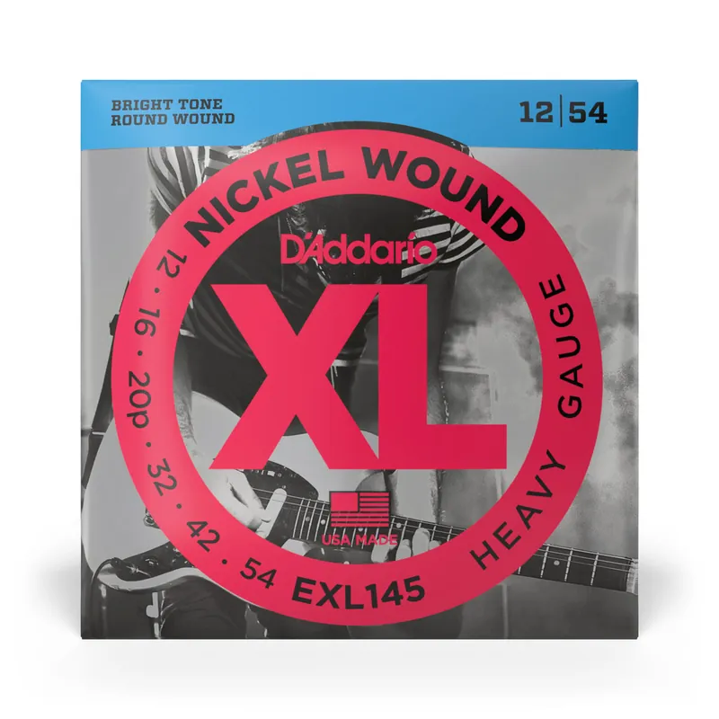 Best Seller D'Addario EXL145 Nickel Wound 12-54 Electric Guitar Strings, Heavy
