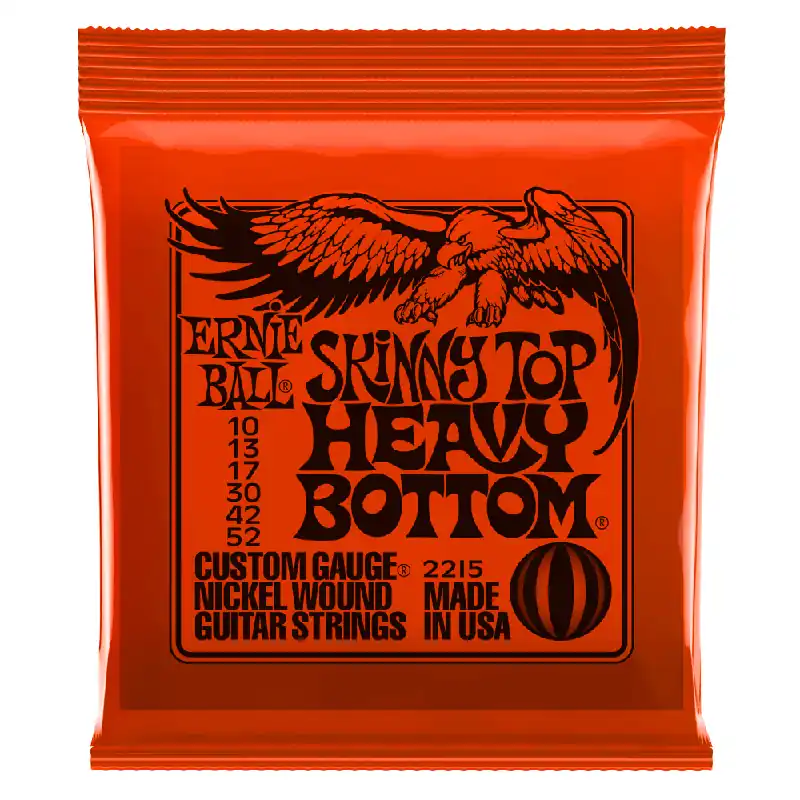 New Arrival Ernie Ball 2215 Skinny Top Heavy Bottom Slinky 10-52 Electric Guitar Strings