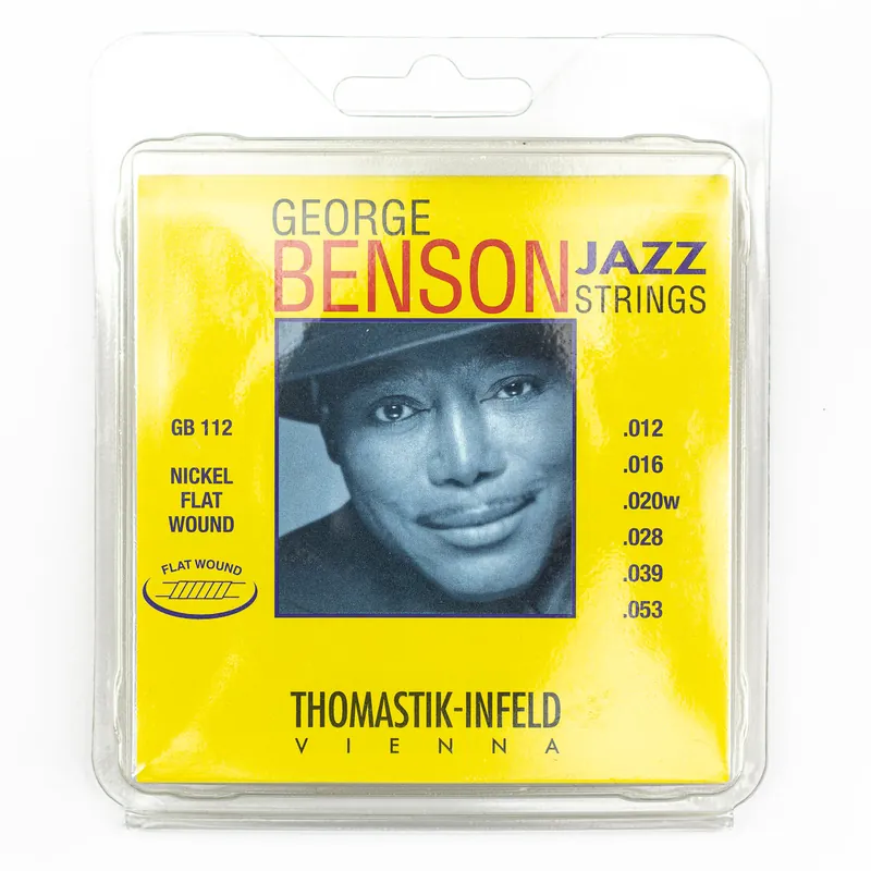 Affordable Thomastik-Infeld George Benson Flatwound 12-53 Electric Guitar Strings