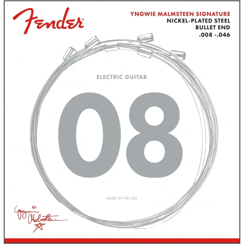 Fresh Stock Fender Super Bullets Yngwie Malmsteen 8-46 Electric Guitar Strings