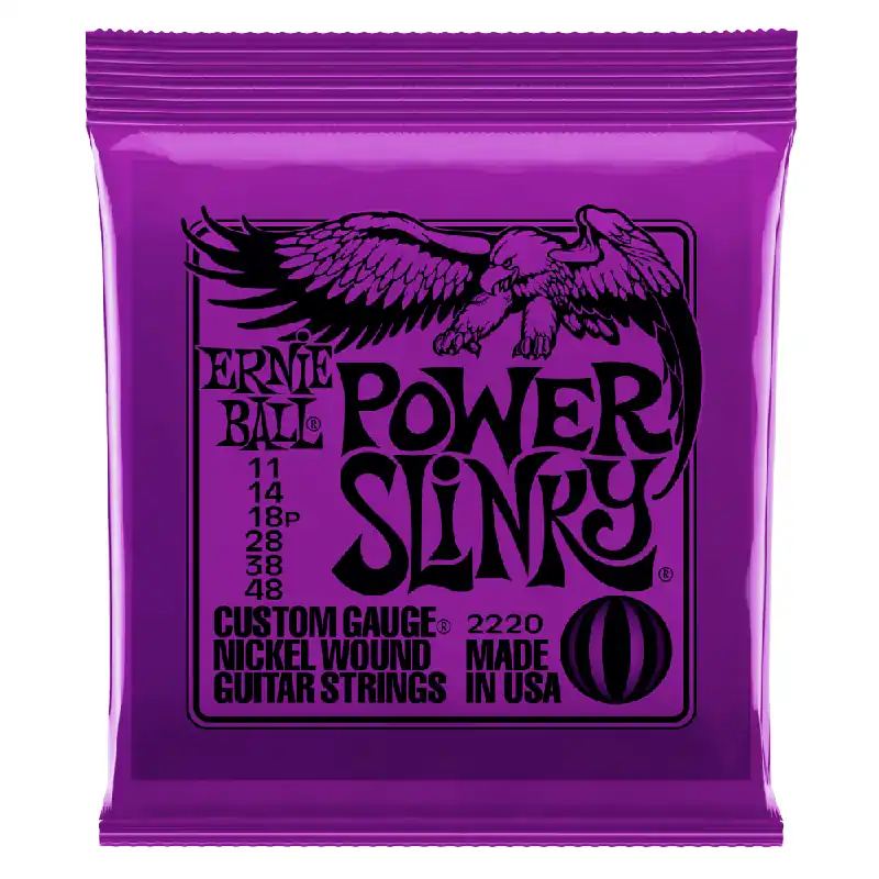 Best Choice Ernie Ball 2220 Power Slinky 11-48 Electric Guitar Strings, 12-Pack