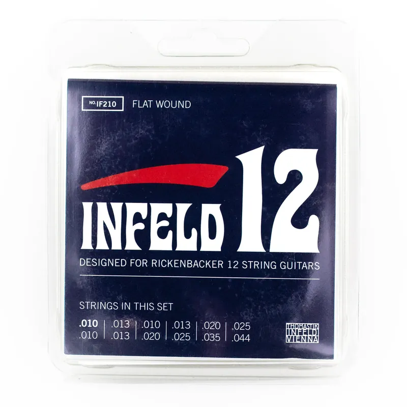 Free Shipping Thomastik-Infeld IF210 Flatwound 10-44 Rickenbacker 12-String Guitar Strings