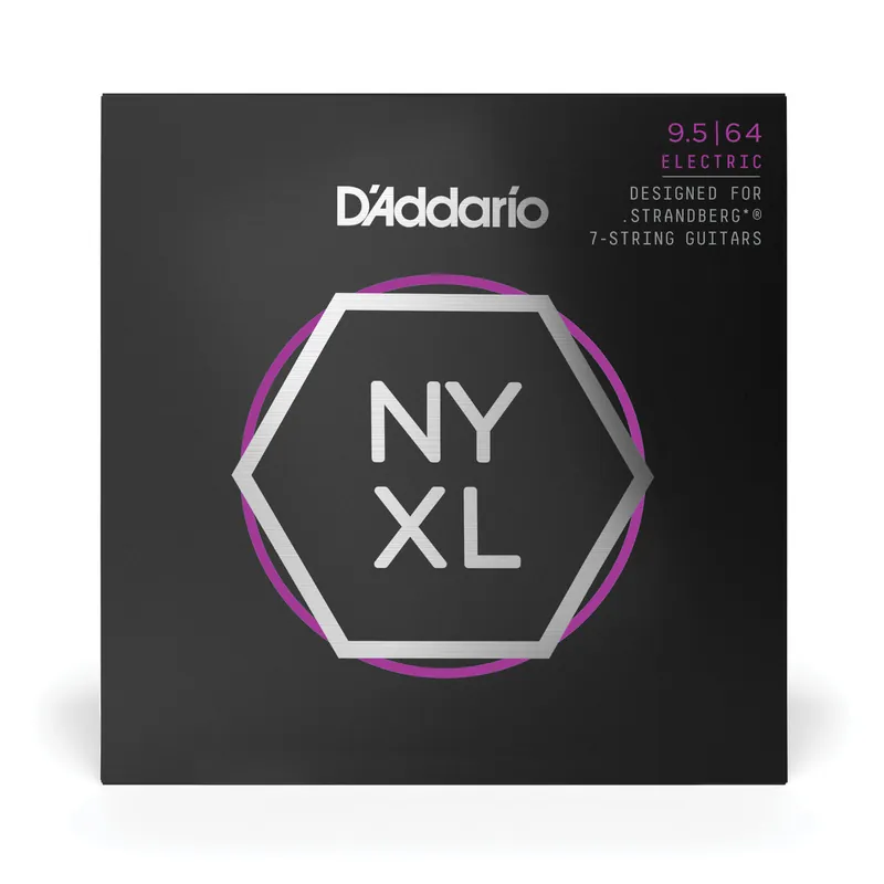 D'Addario NYXL Strandberg 7-String Nickel Wound 9.5-64 Electric Guitar Strings Factory Price