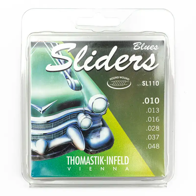 Fast Shipping Thomastik-Infeld SL110 Blues Sliders 10-48 Electric Guitar Strings