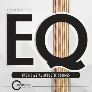 Cleartone EQ Coated Hybrid Metal 11-52 Acoustic Guitar Strings [7811] New Arrival