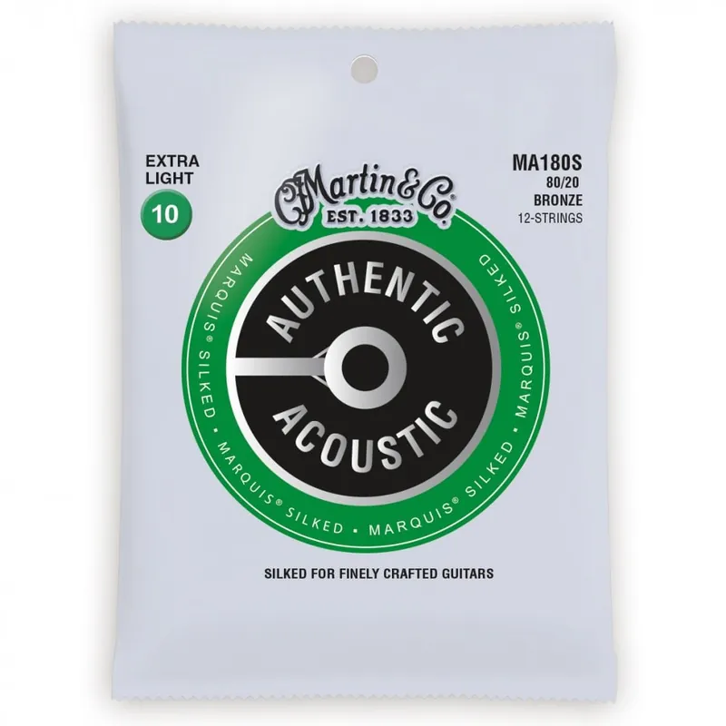While Supplies Last Martin Authentic Acoustic Marquis 80/20 Bronze 12-String 10-47 Acoustic Guitar Strings