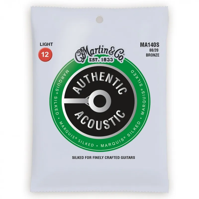 Martin Authentic Acoustic Marquis 80/20 Bronze 12-54 Acoustic Guitar Strings Authentic