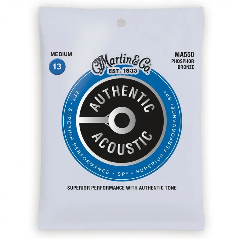 While Supplies Last Martin Authentic Acoustic SP Phosphor Bronze 13-56 Acoustic Guitar Strings
