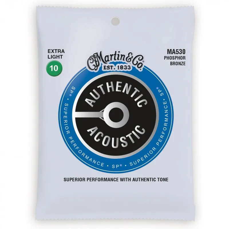 New Arrival Martin Authentic Acoustic SP Phosphor Bronze 10-47 Acoustic Guitar Strings