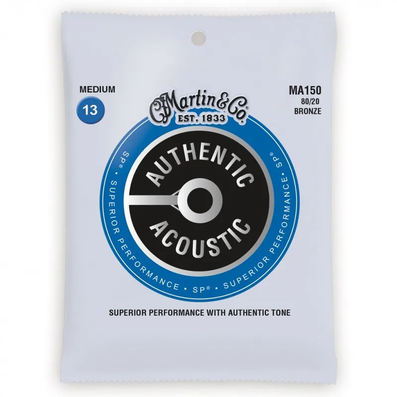 Grab Now Martin Authentic Acoustic SP 80/20 Bronze 13-56 Acoustic Guitar Strings