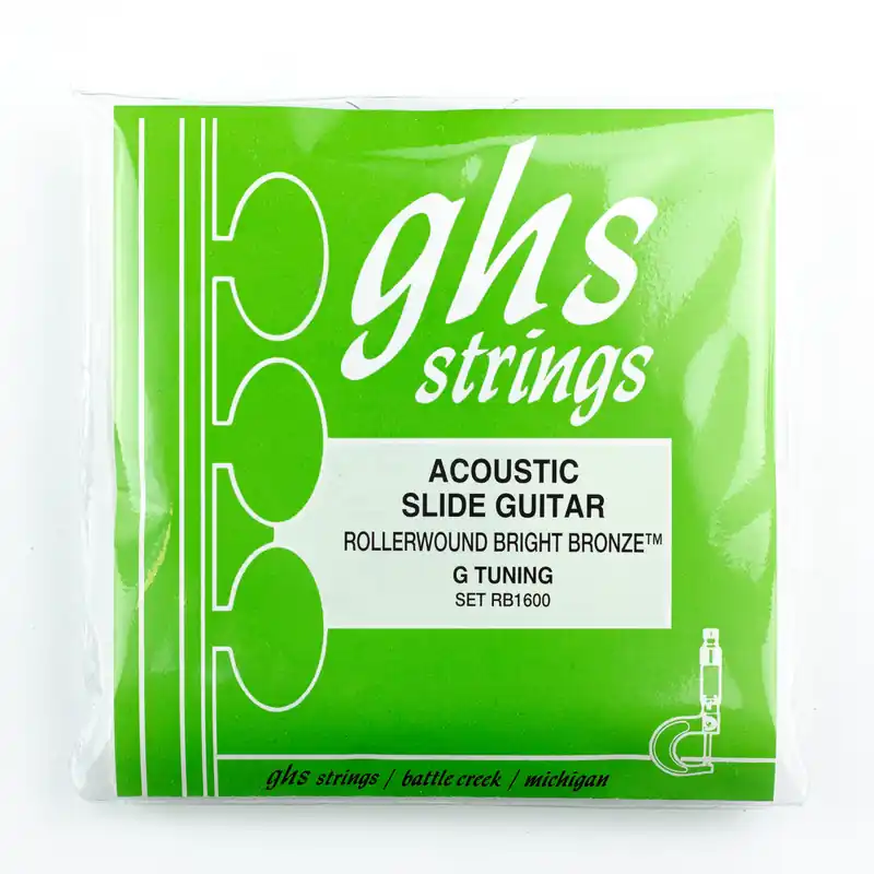 Modern GHS Bright Bronze Rollerwound 15-54 Resonator Acoustic Guitar Strings