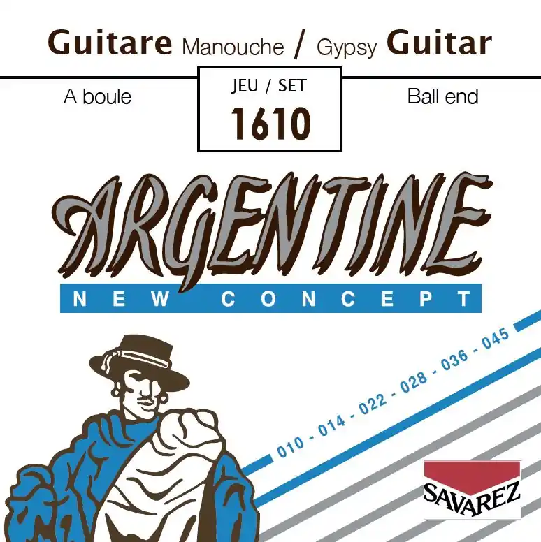 Savarez 1610 Argentine New Concept Ball End Guitar Strings 10-45 Extra Light Tension Editor’s Pick