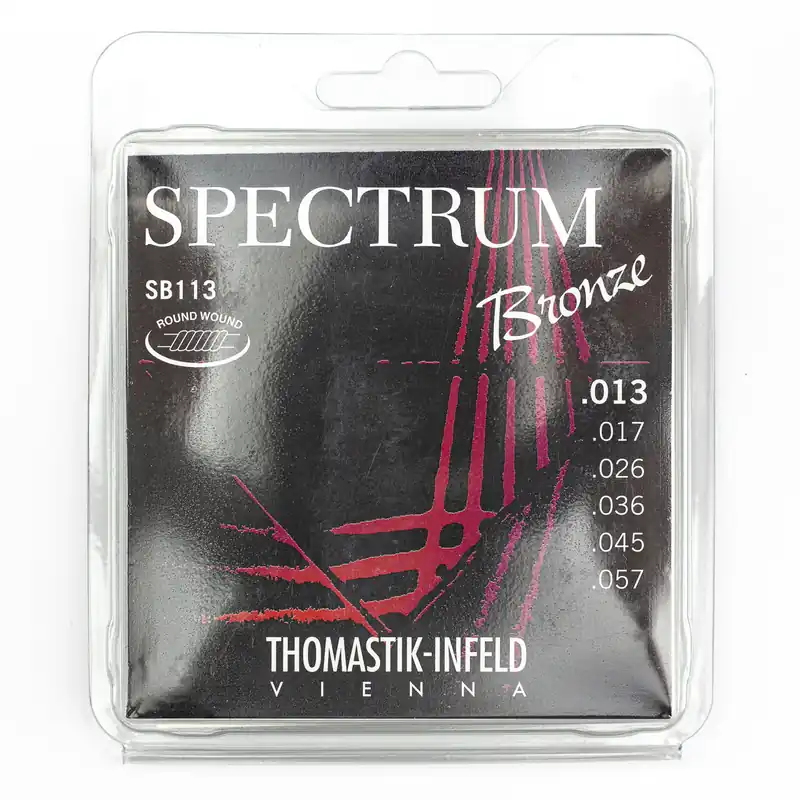 Thomastik-Infeld SB113 Spectrum Bronze 13-57 Acoustic Guitar Strings Hot Picks