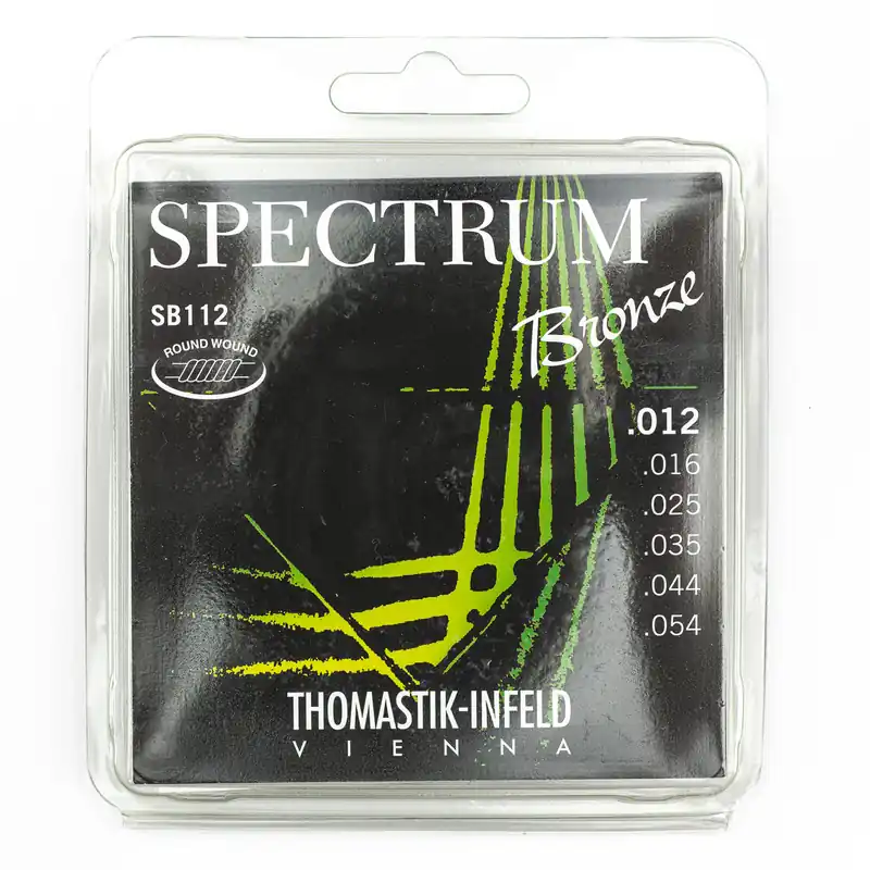 Thomastik-Infeld SB112 Spectrum Bronze 12-54 Acoustic Guitar Strings Brand New