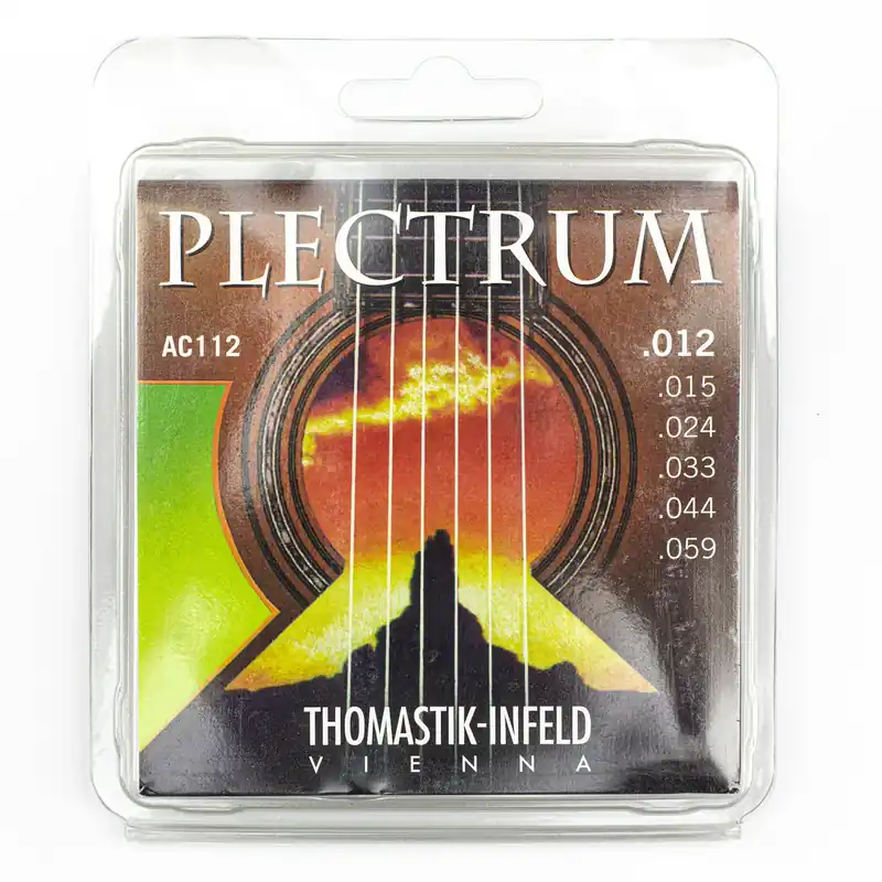Luxury Thomastik-Infeld AC112 Plectrum Bronze 12-59 Acoustic Guitar Strings