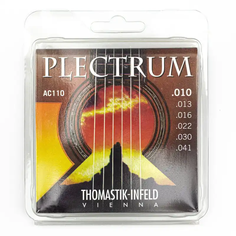 Thomastik-Infeld AC110 Plectrum Bronze 10-41 Acoustic Guitar Strings Warranty Included