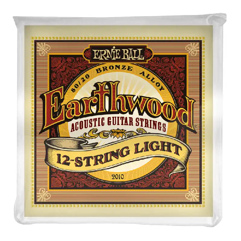 Ernie Ball Earthwood 80/20 Bronze 12-String 9-46 Acoustic Guitar Strings, Light Best Choice