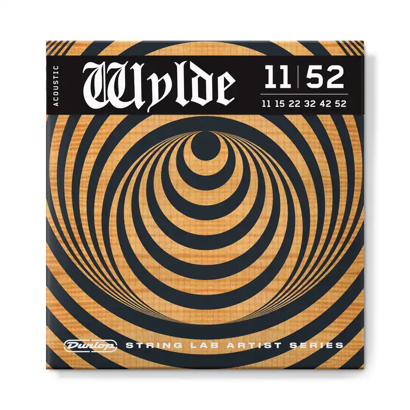 Jim Dunlop Zakk Wylde Phosphor Bronze 11-52 Acoustic Guitar Strings Get Yours