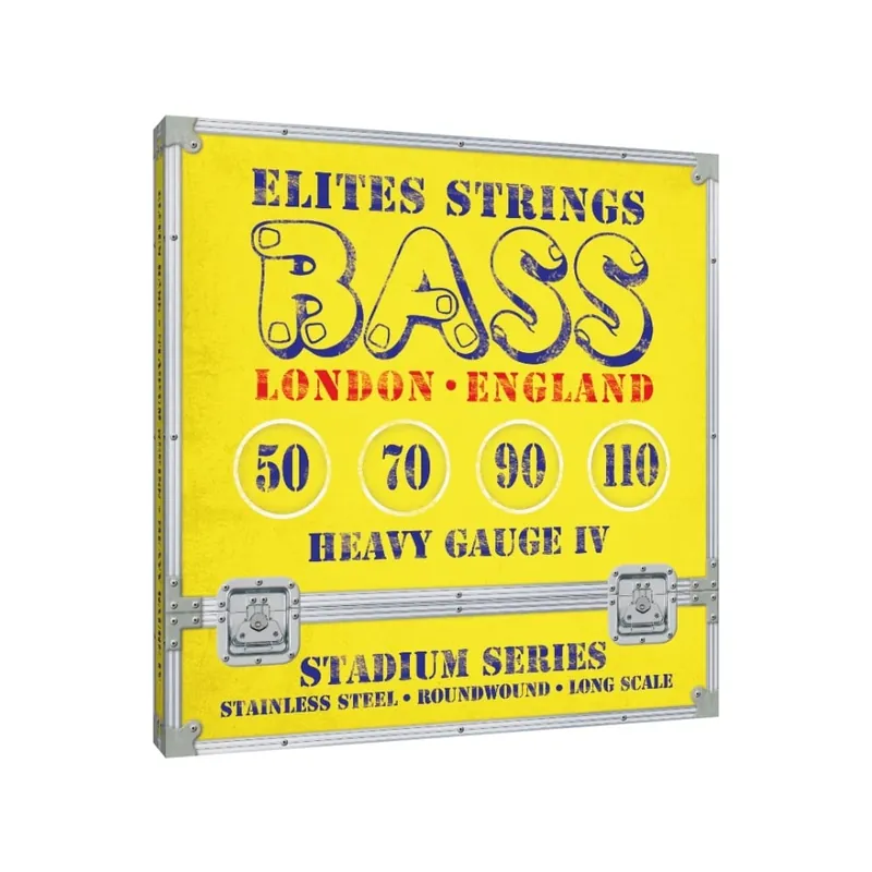Latest Elites Stadium Series Stainless Steel 50-110 Bass Guitar Strings