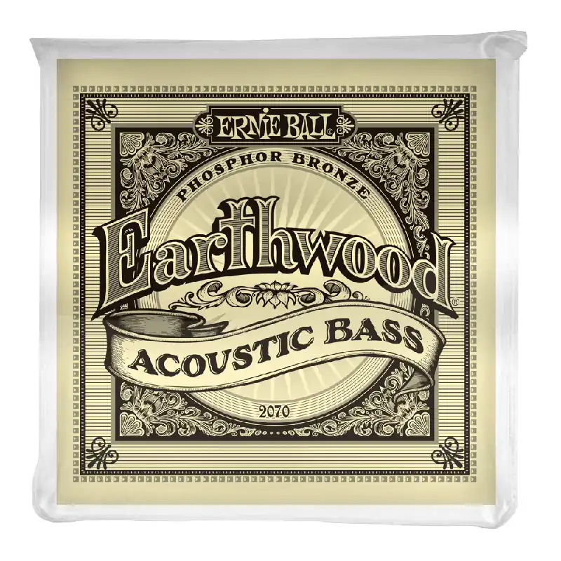 Ernie Ball Earthwood Phosphor Bronze 45-95 Acoustic Bass Guitar Strings, Long Scale Brand New