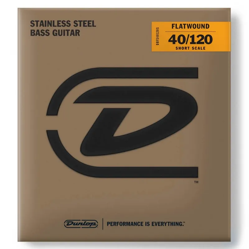 Limited Offer Jim Dunlop Flatwound Stainless Steel 40-120 5-String Bass Guitar Strings, Short Scale