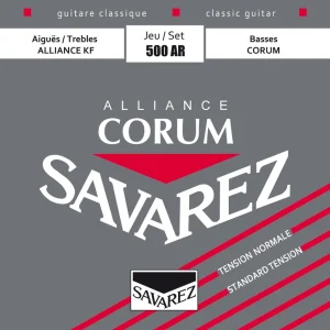 One Day Deal Savarez 500AR Alliance Corum Classical Guitar Strings, Normal Tension