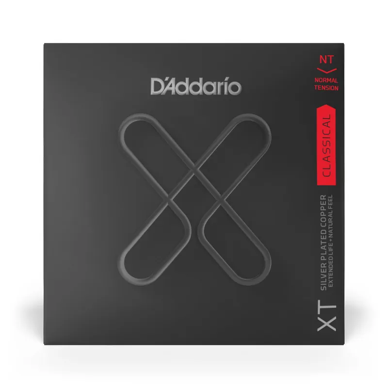 D'Addario XT Silver-Plated Classical Guitar Strings, Normal Tension Certified