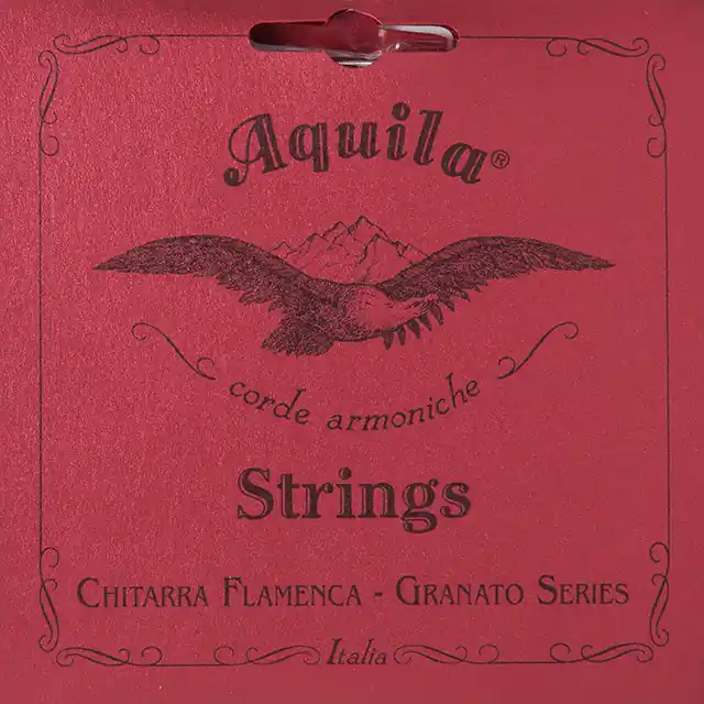 Trusted Brand Aquila 135C Flamenco GRANATO Classical Guitar Strings, Normal Tension