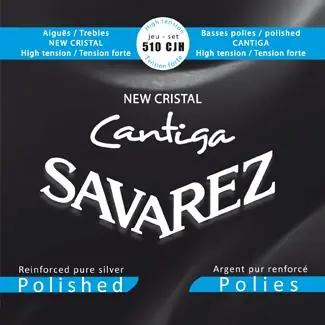 Savarez 510CJH New Cristal Cantiga Polished Hard Tension Classical Guitar Strings Mega Sale