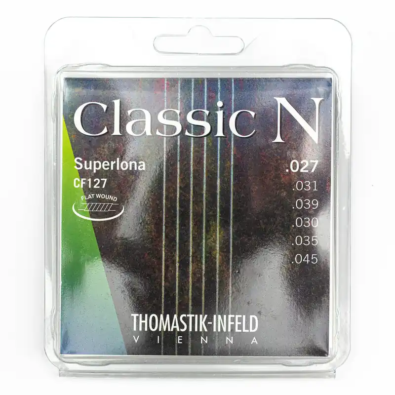 Thomastik-Infeld CF127 Chrome Flat Wound Classical Guitar Strings, Light Tension Wholesale