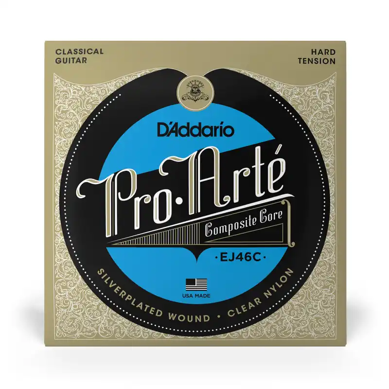 D'Addario Pro-Arté EJ46C Hard Tension Classical Guitar Strings w/ Composite Cores Luxury