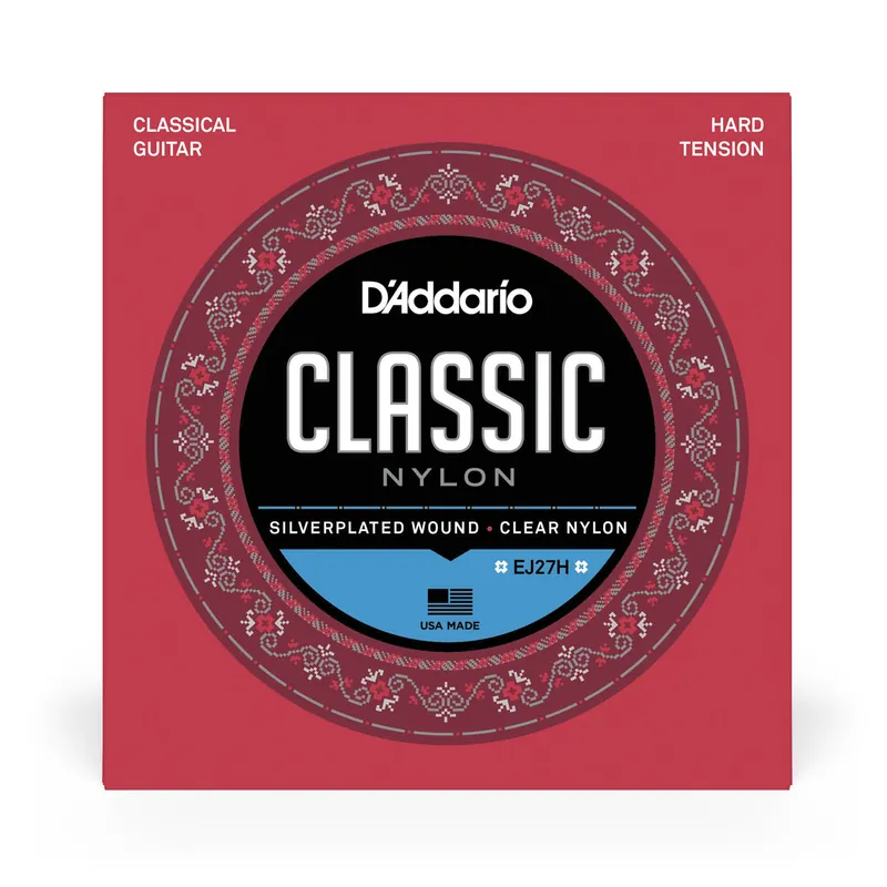 Trending D'Addario EJ27H Student Classical Guitar Strings, Hard Tension