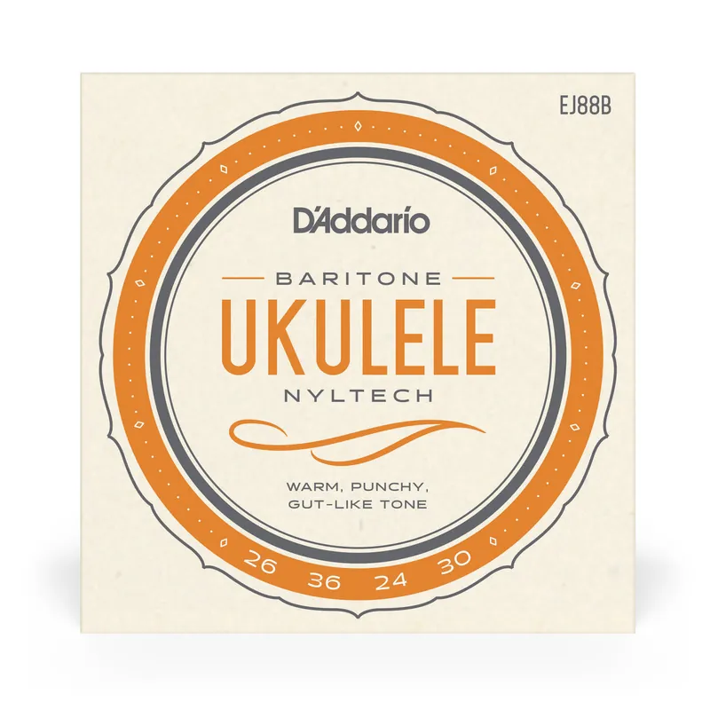 Free Returns D'Addario EJ88B Nyltech Baritone Ukulele Strings