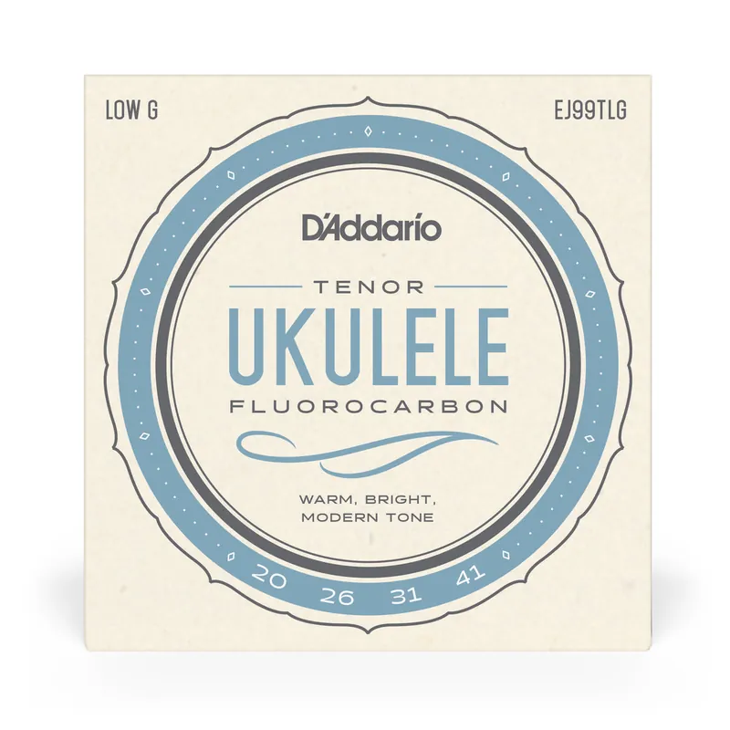 D'Addario EJ99TLG Pro-Arte Carbon Tenor Ukulele Strings for Low G Tuning Worldwide Shipping