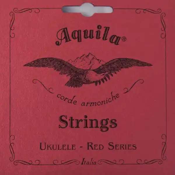 Professional Grade Aquila 87U Red Series Nyglut Tenor Ukulele Strings, C-Tuning, High-G