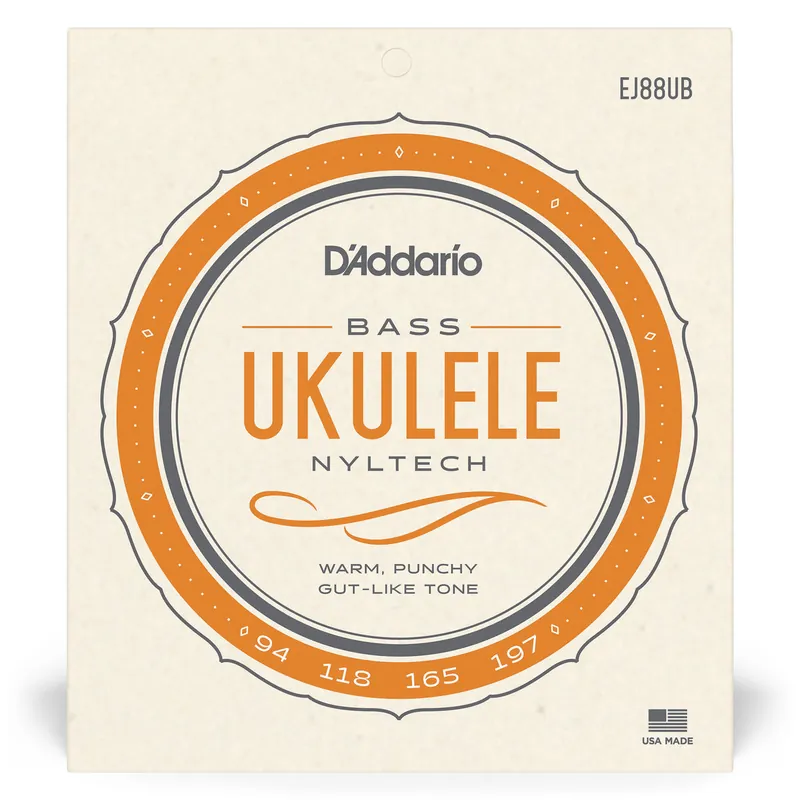 Low Price D'Addario EJ88UB Nyltech Bass Ukulele Strings