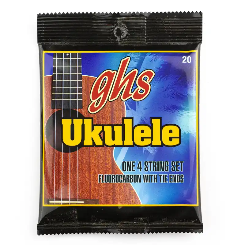 GHS Flurocarbon Ukulele Strings - Hawaiian D-Tuning 22-22 Budget