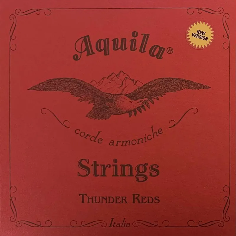 Aquila 91U Thunder Reds Ukulele Bass Strings, EADG Budget