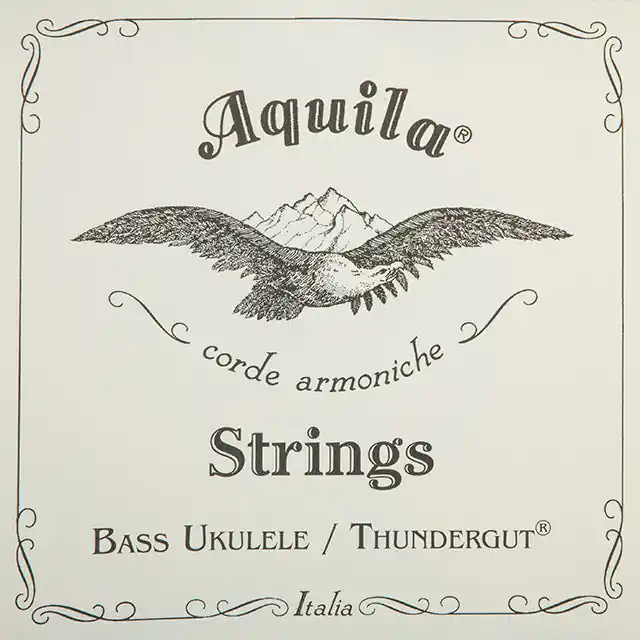 Aquila 69U Thundergut Bass 5-String Ukulele Strings Handmade